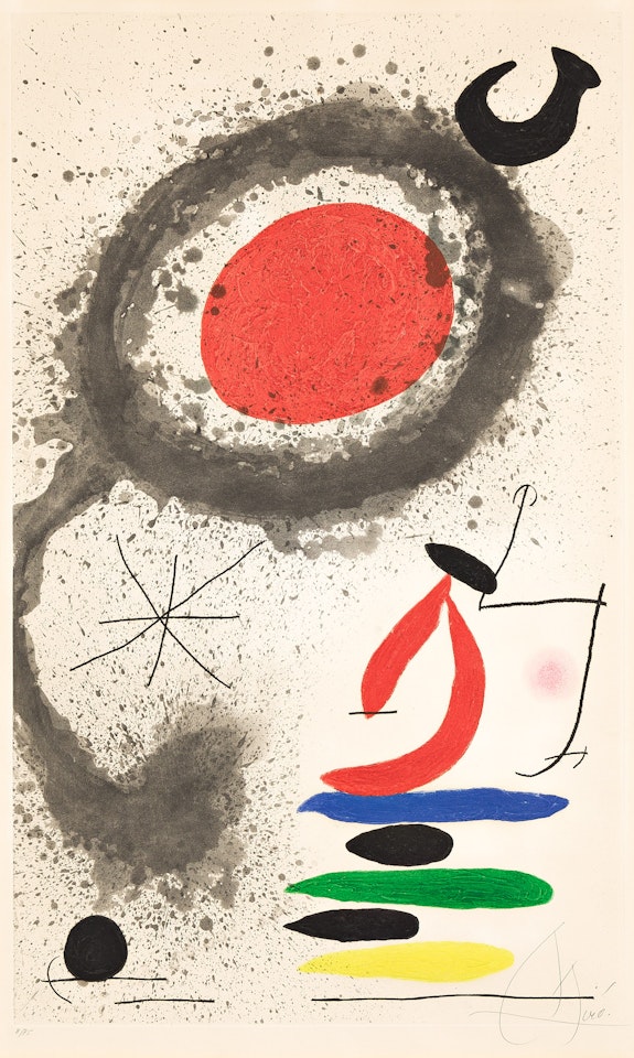 Le Soleil Ébouillanté . by Joan Miró