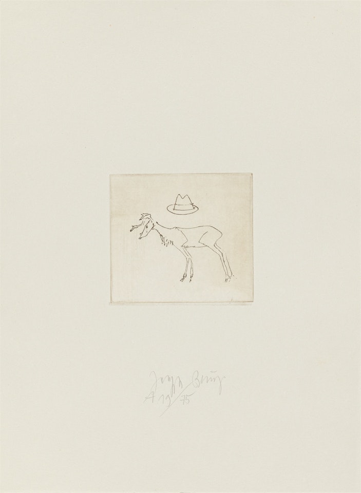 ”Hirsch und Hut” by Joseph Beuys