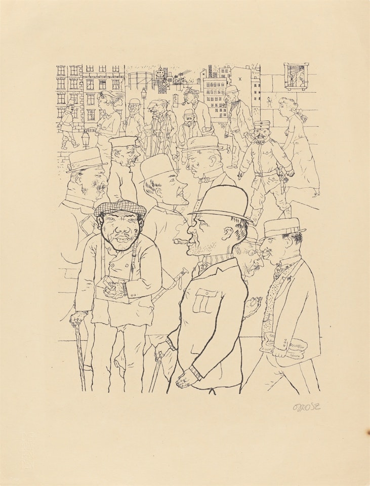 ”Vollkommene Menschen” by George Grosz