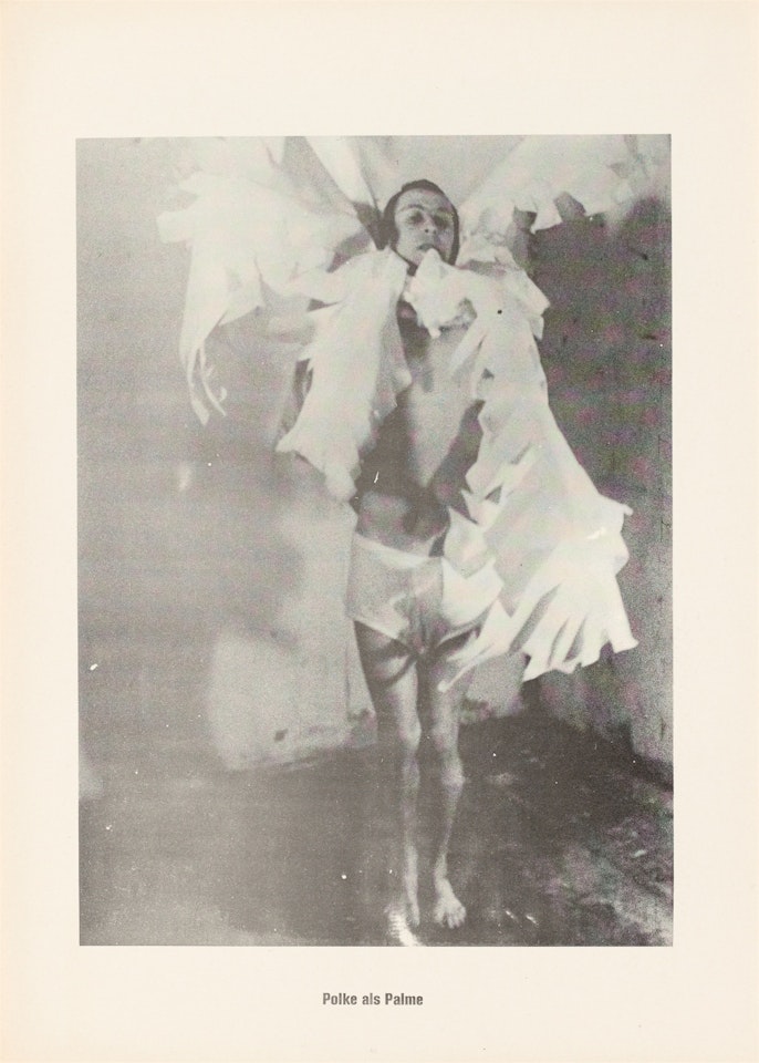 ”Polke als Palme” by Sigmar Polke