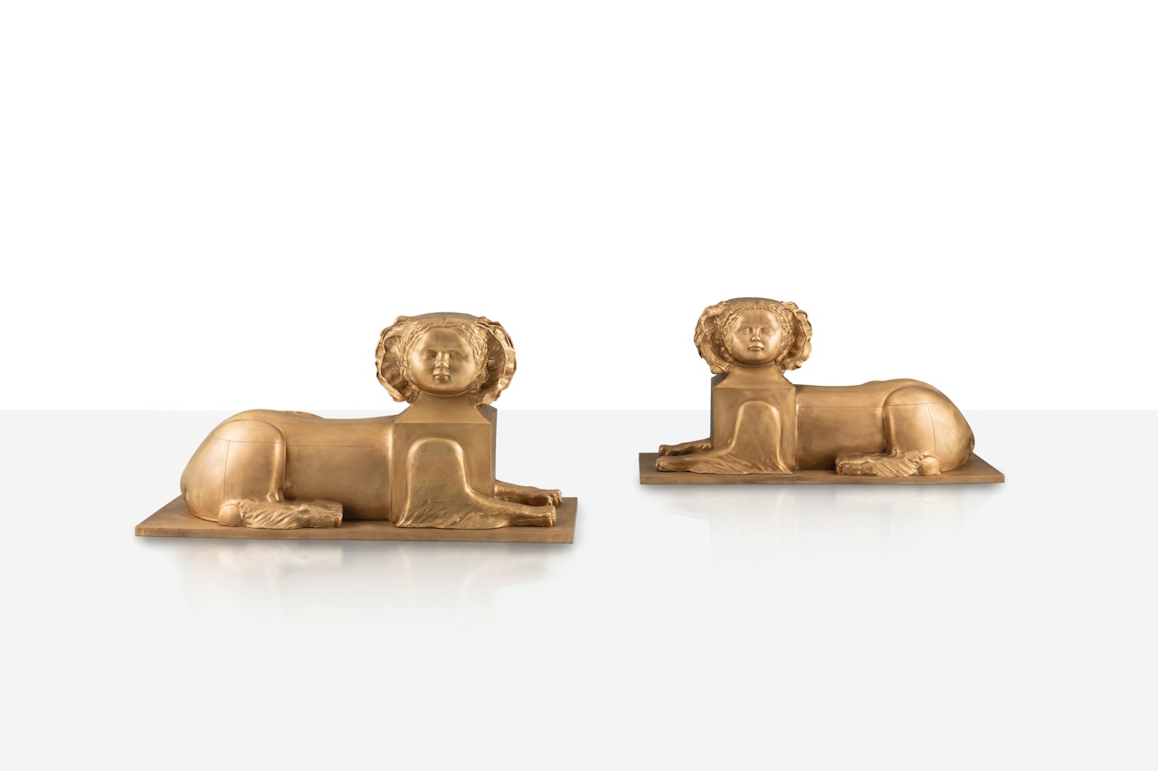 Les Grands Sphinx by Claude Lalanne