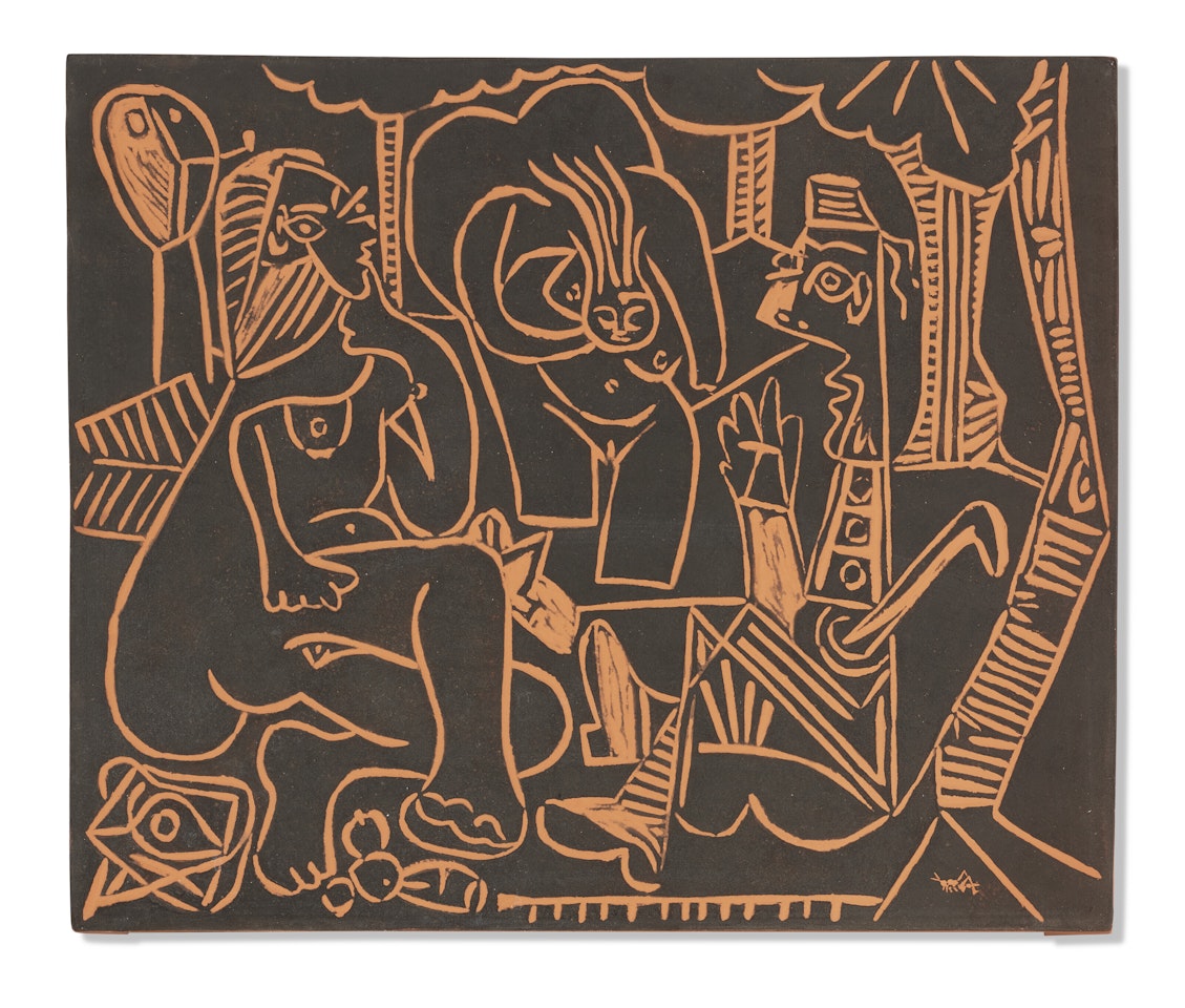 Le déjeuner sur l'herbe (A.R. 517) by Pablo Picasso