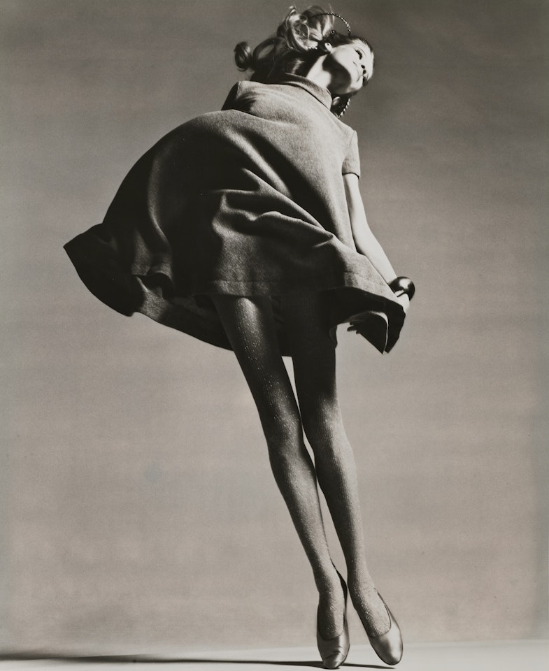 Veruschka, Dress by Bill Blass, New York Studio, January 1967 by Richard Avedon