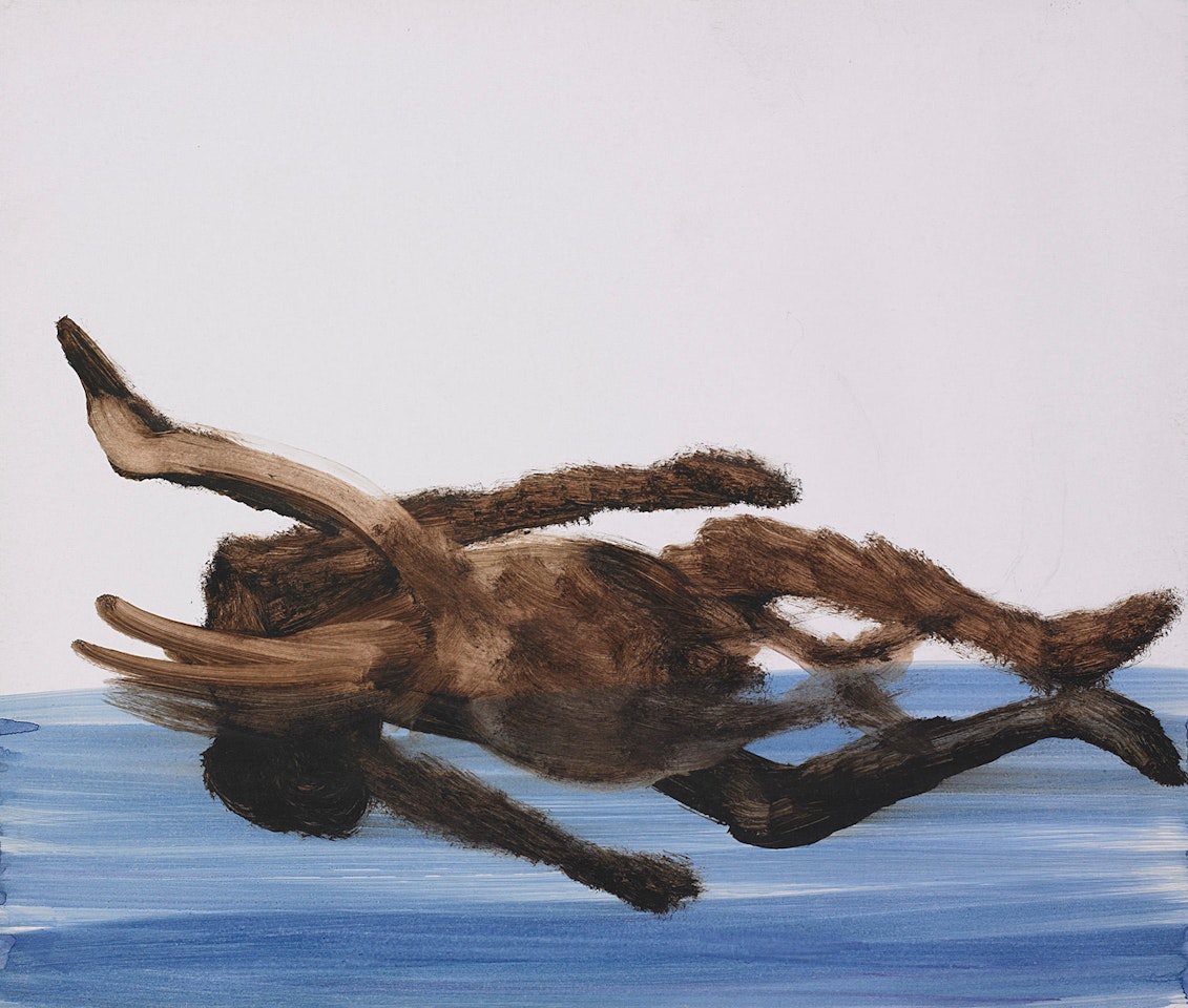 Leda and Swan by Sidney Nolan