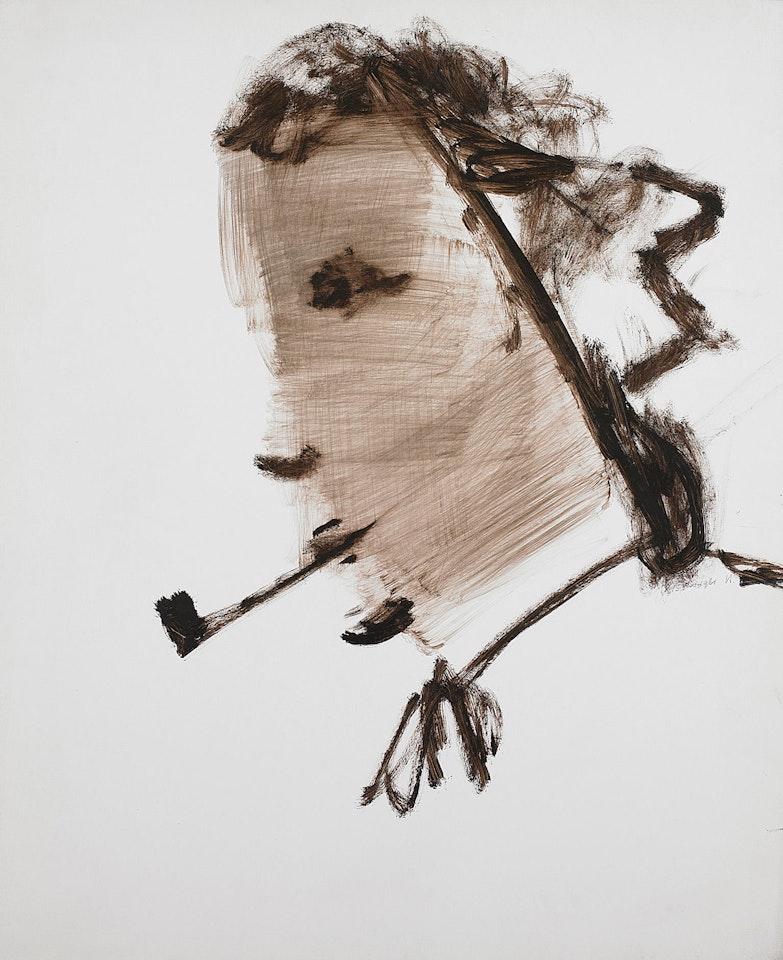 Gallipoli Soldier with Pipe by Sidney Nolan
