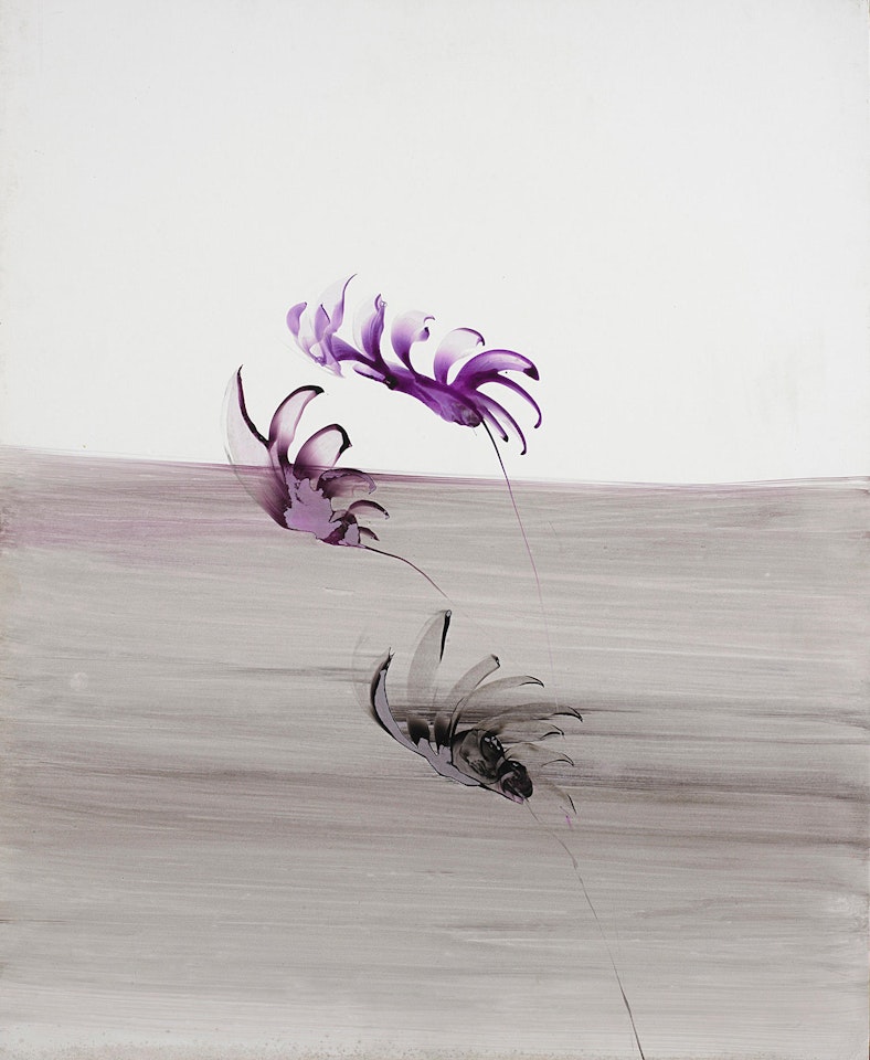 Flowers and Landscape by Sidney Nolan