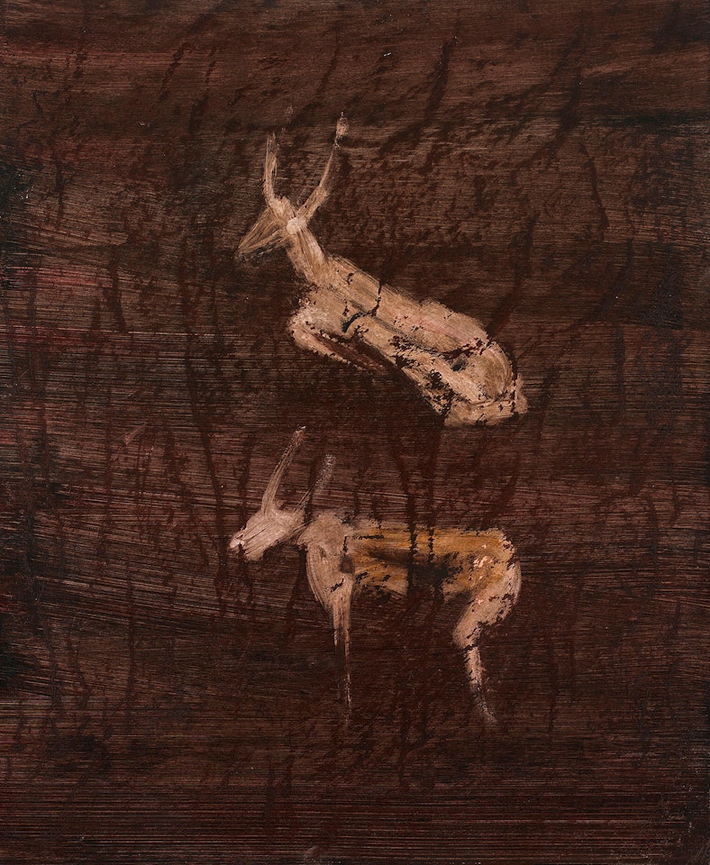 Gazelles, Africa by Sidney Nolan