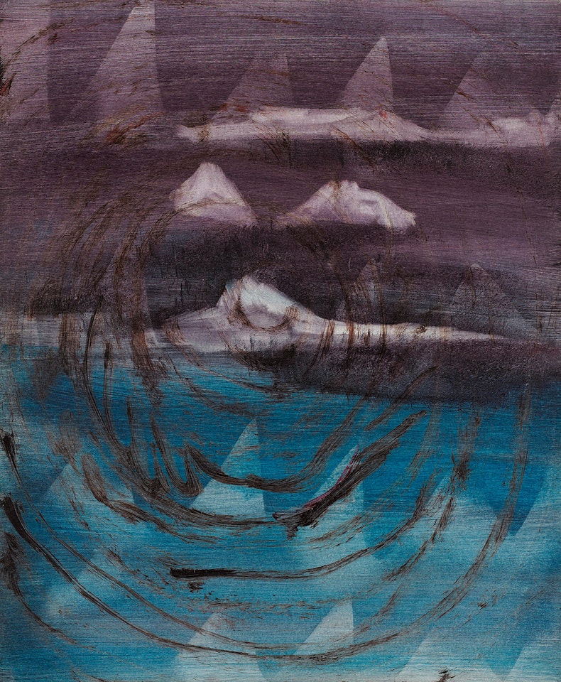 Antarctic Landscape by Sidney Nolan