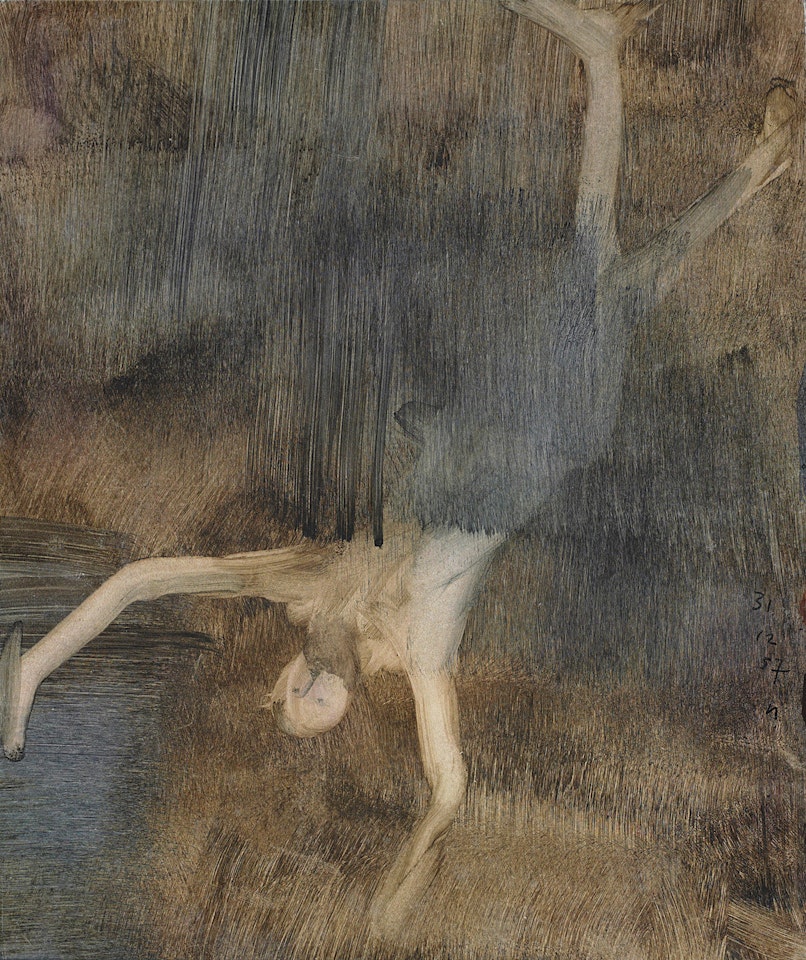 Diving Soldier, Gallipoli by Sidney Nolan