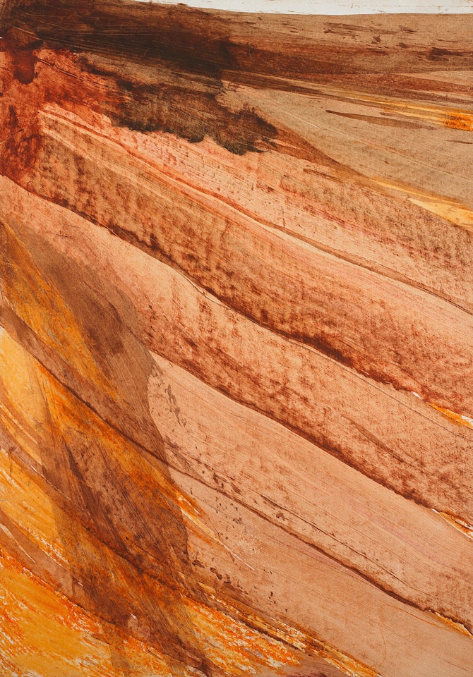Central Australia Landscape by Sidney Nolan