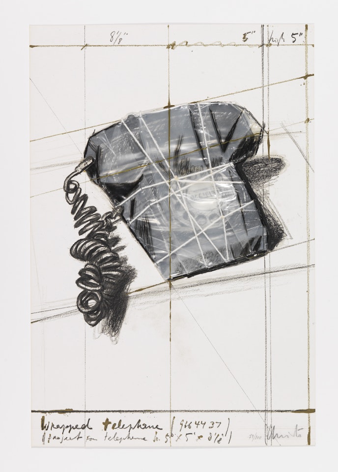 Wrapped Telephone, Project by Christo