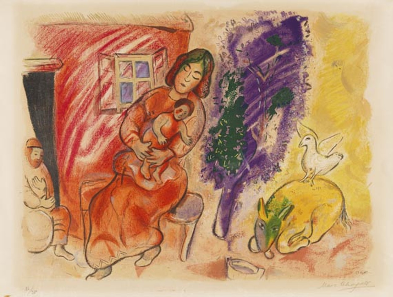 Maternité by Marc Chagall