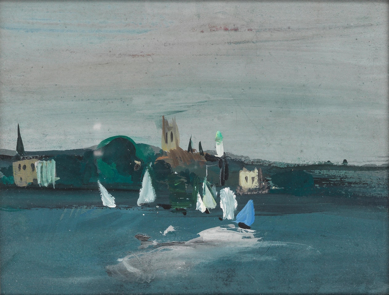 The Thames at Chiswick by Frederick Ronald Williams