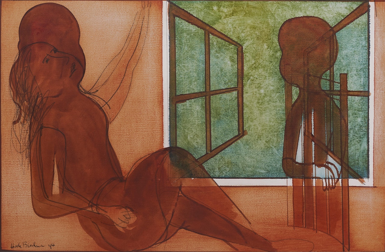 Afternoon Idyll by Charles Blackman