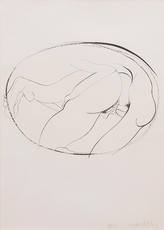 (Erotic Drawing) by Brett Whiteley