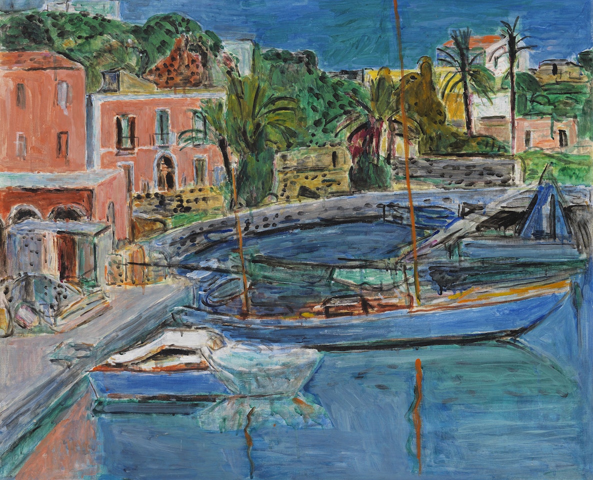 Der Hafen von Porto d'Ischia by Hans Purrmann