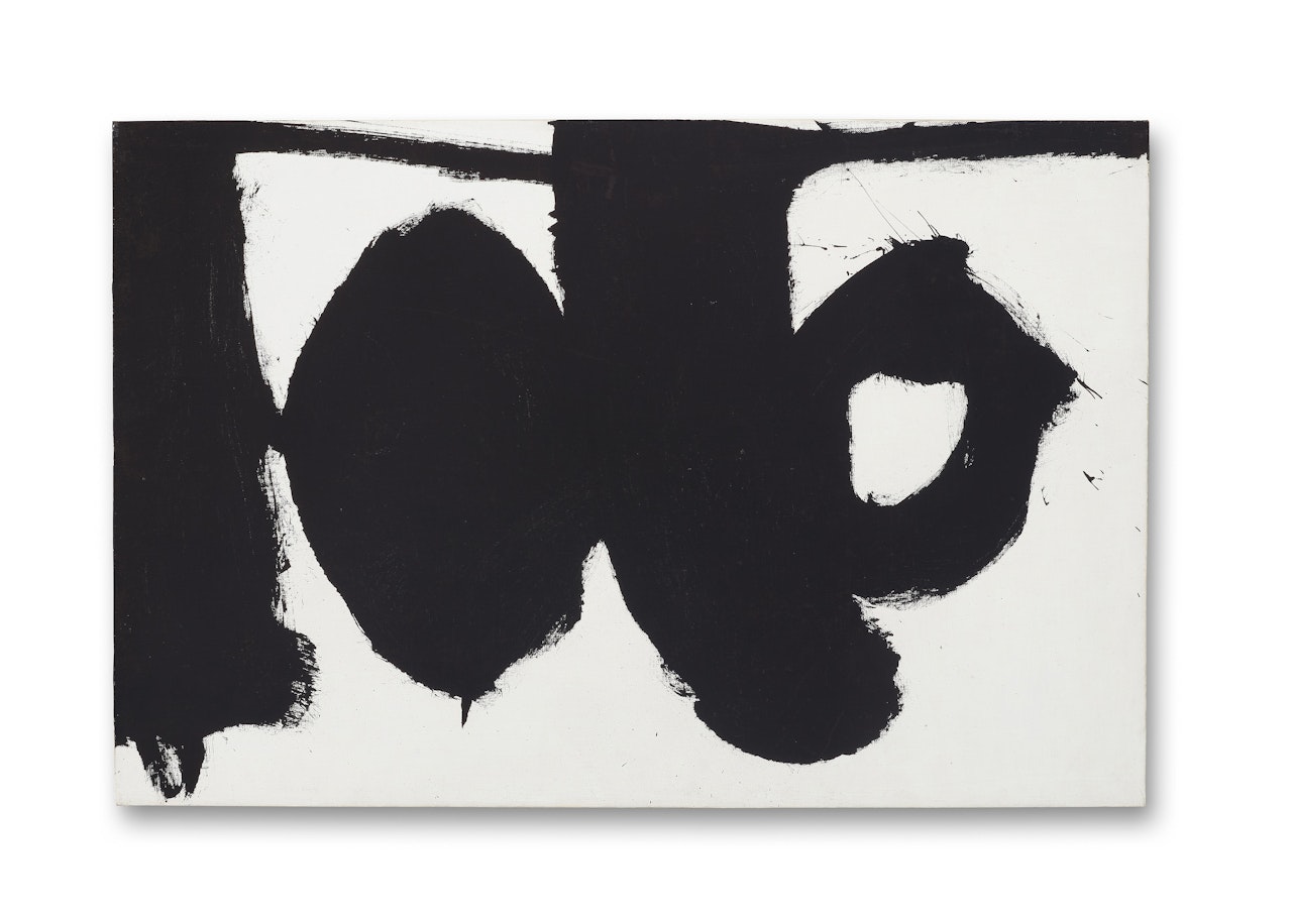 Untitled (Elegy) circa by Robert Motherwell