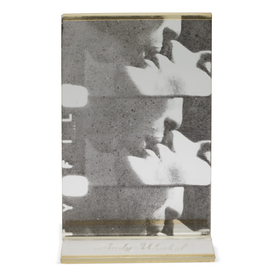 The Kiss, from 7 Objects in a Box; The Kiss, from 7 Objects in a Box by Andy Warhol
