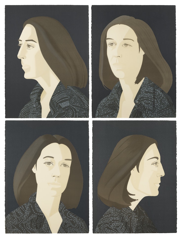 Ada Four Times by Alex Katz