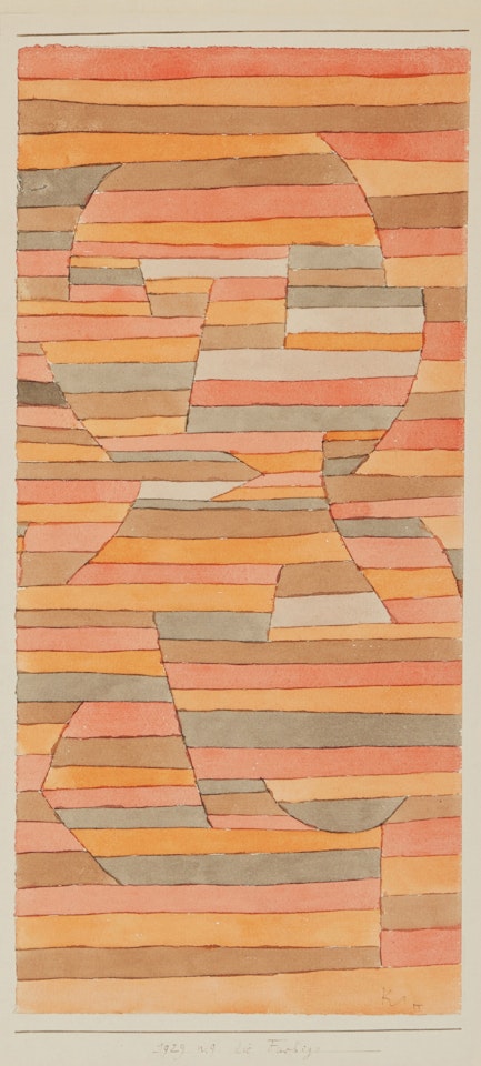 Die Farbige (The Colorful Woman) by Paul Klee