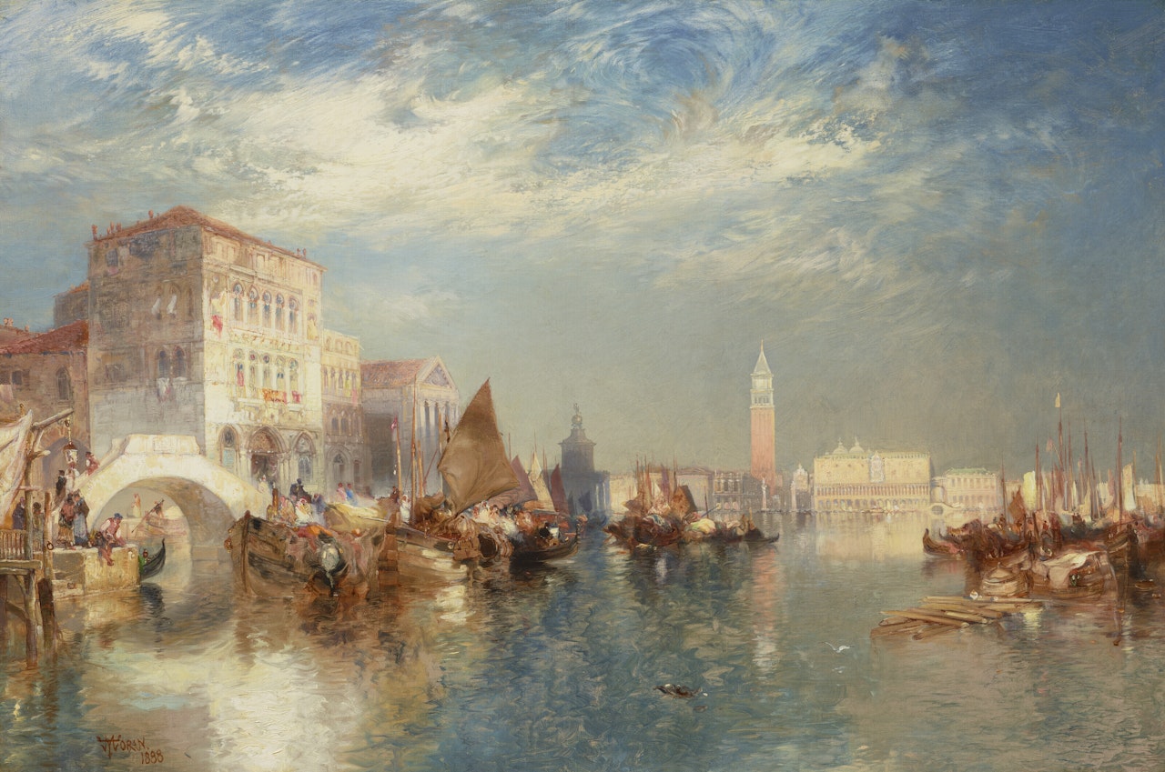 Glorious Venice by Thomas Moran