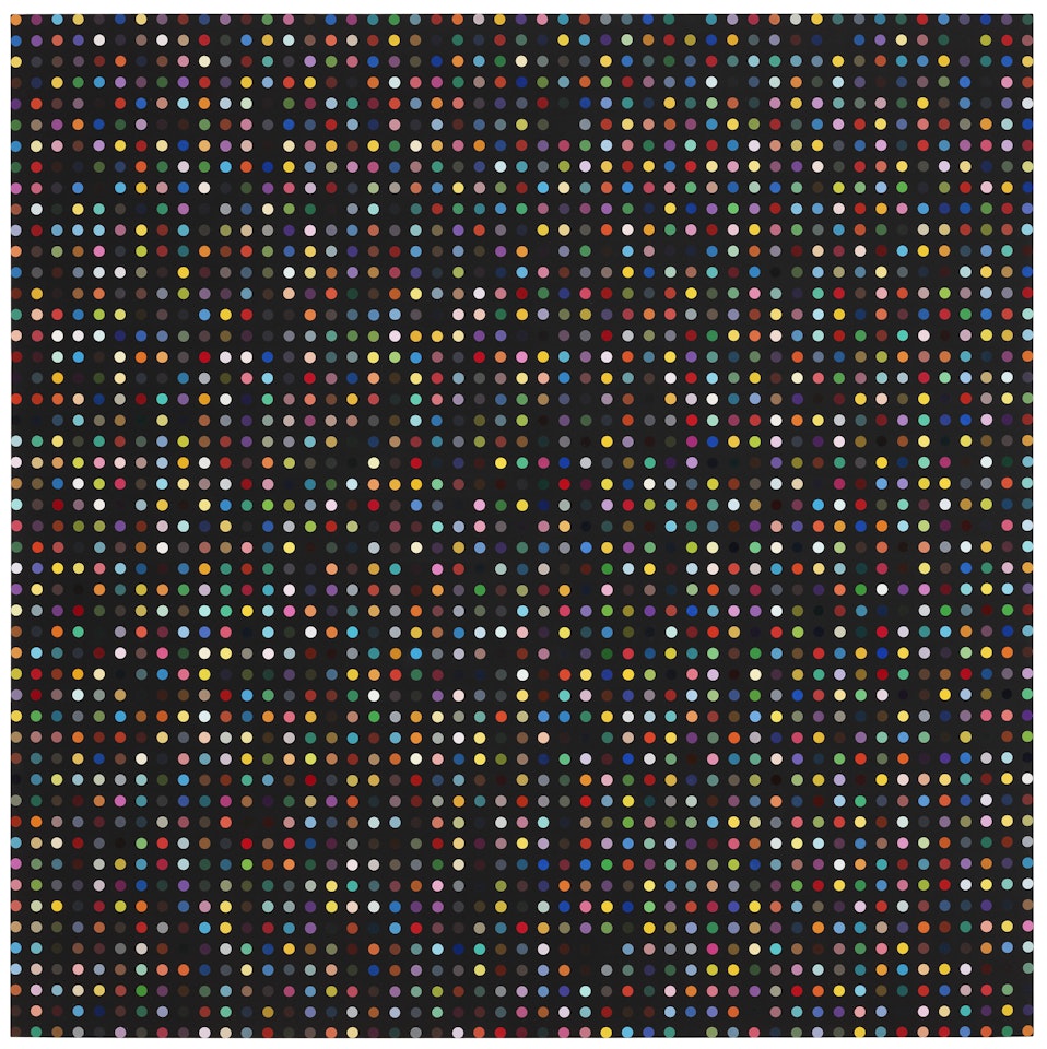 Barium Carbonate-13C by Damien Hirst