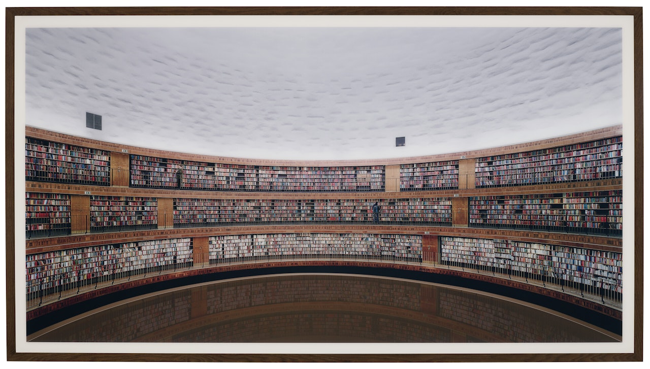 Bibliothek by Andreas Gursky