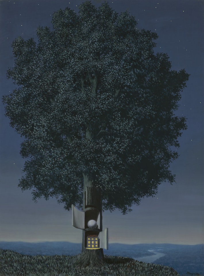 La voix du sang by René Magritte