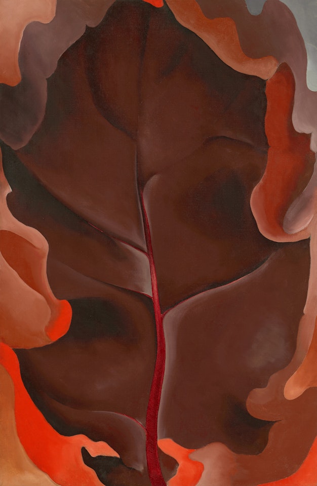 Autumn Leaf II by Georgia O'Keeffe