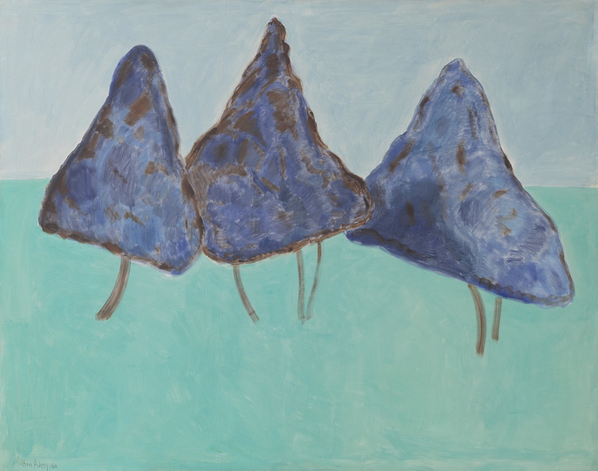 Dancing Trees by Milton Avery