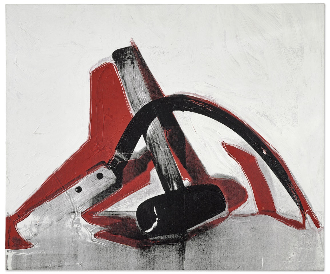 Hammer and Sickle by Andy Warhol