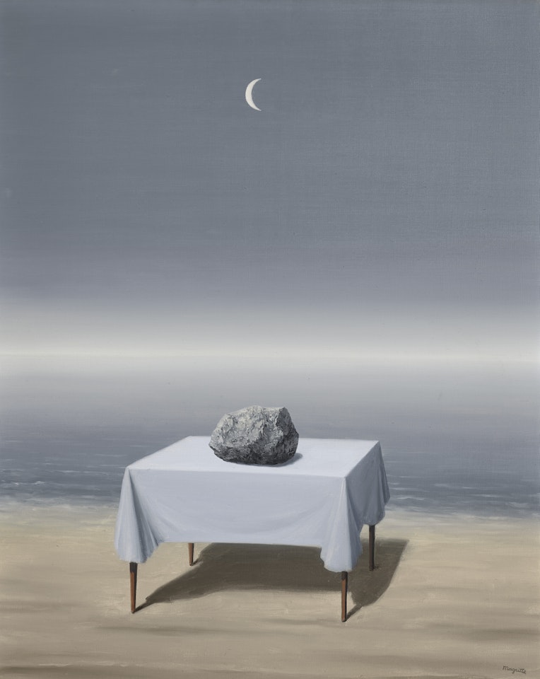 Le monde visible by René Magritte