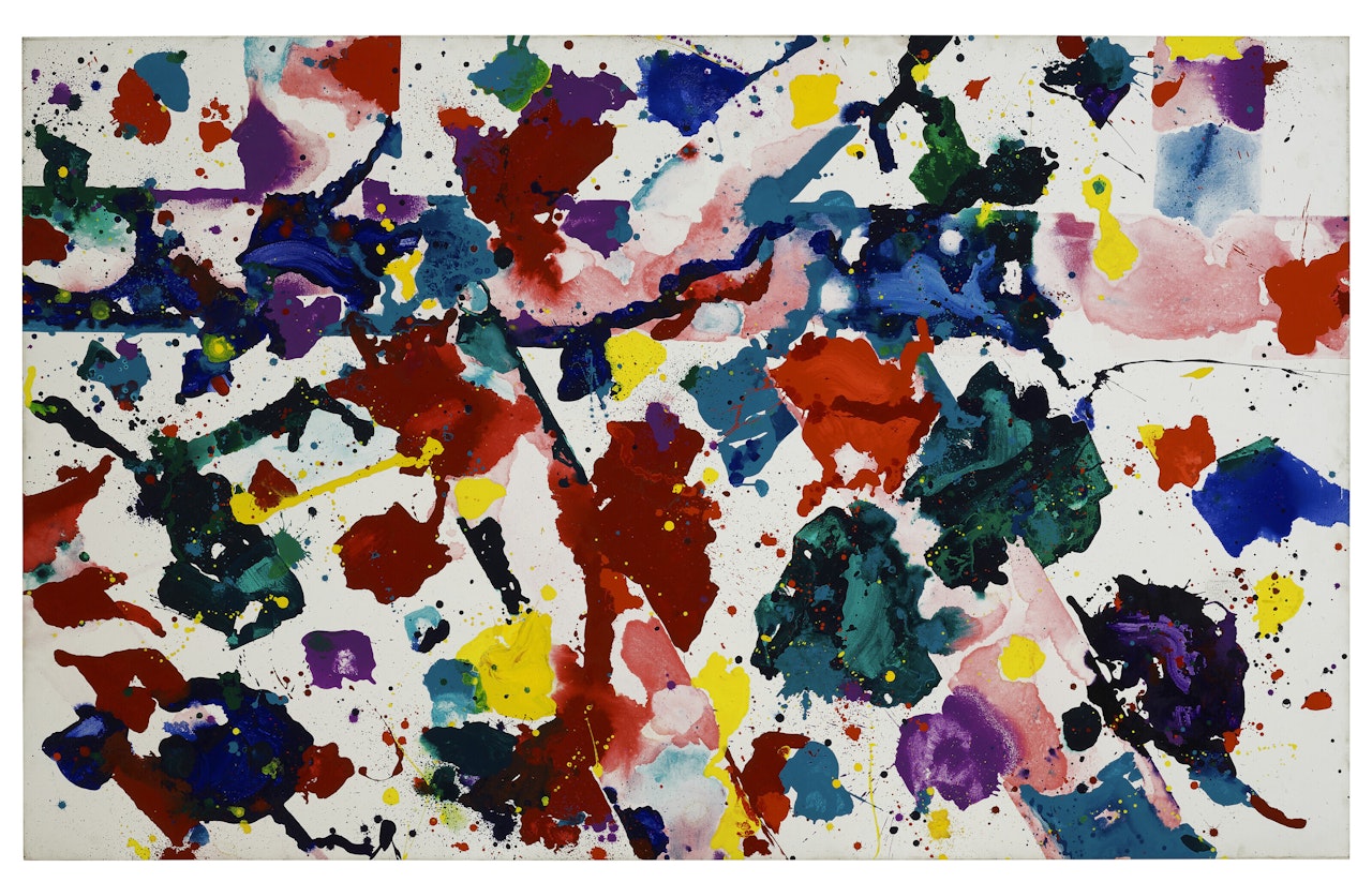 Untitled by Sam Francis