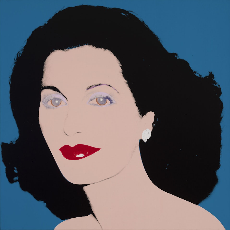 Portrait of a Lady by Andy Warhol