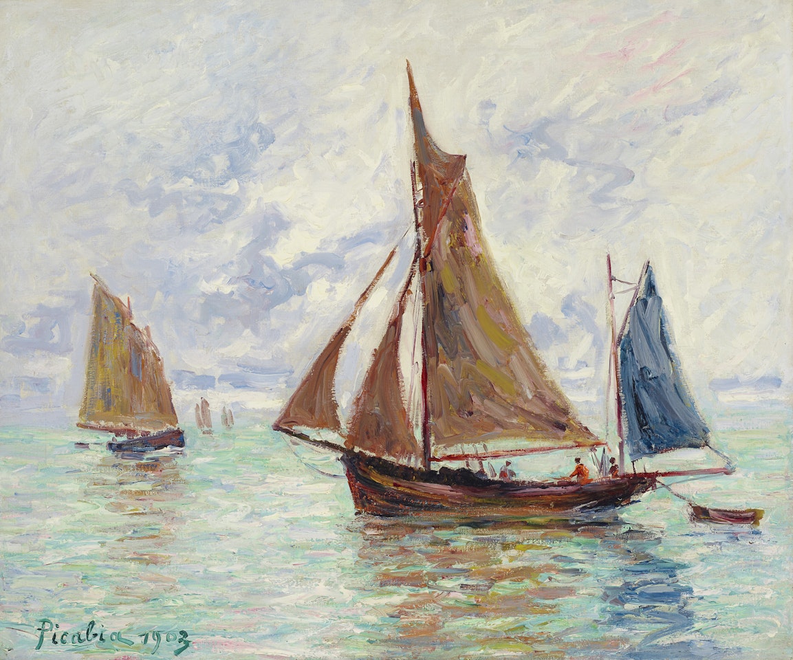 Bateaux de pêche by Francis Picabia