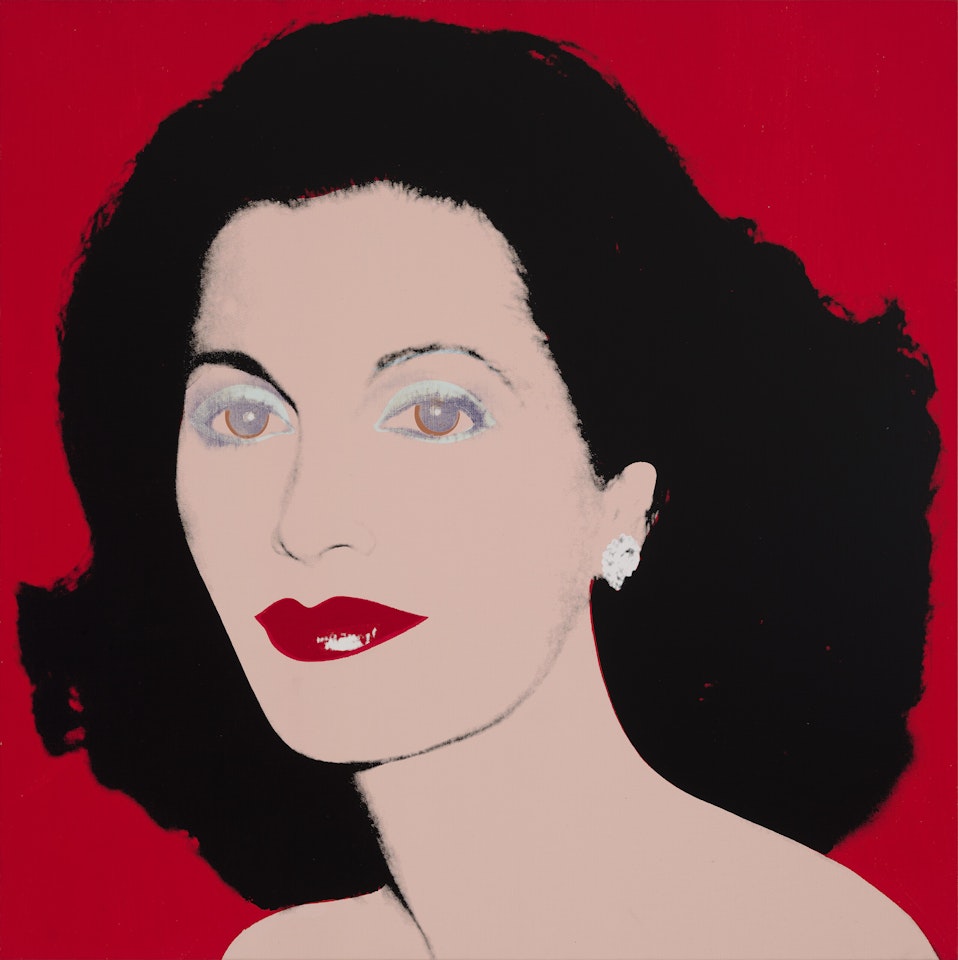 Portrait of a Lady by Andy Warhol