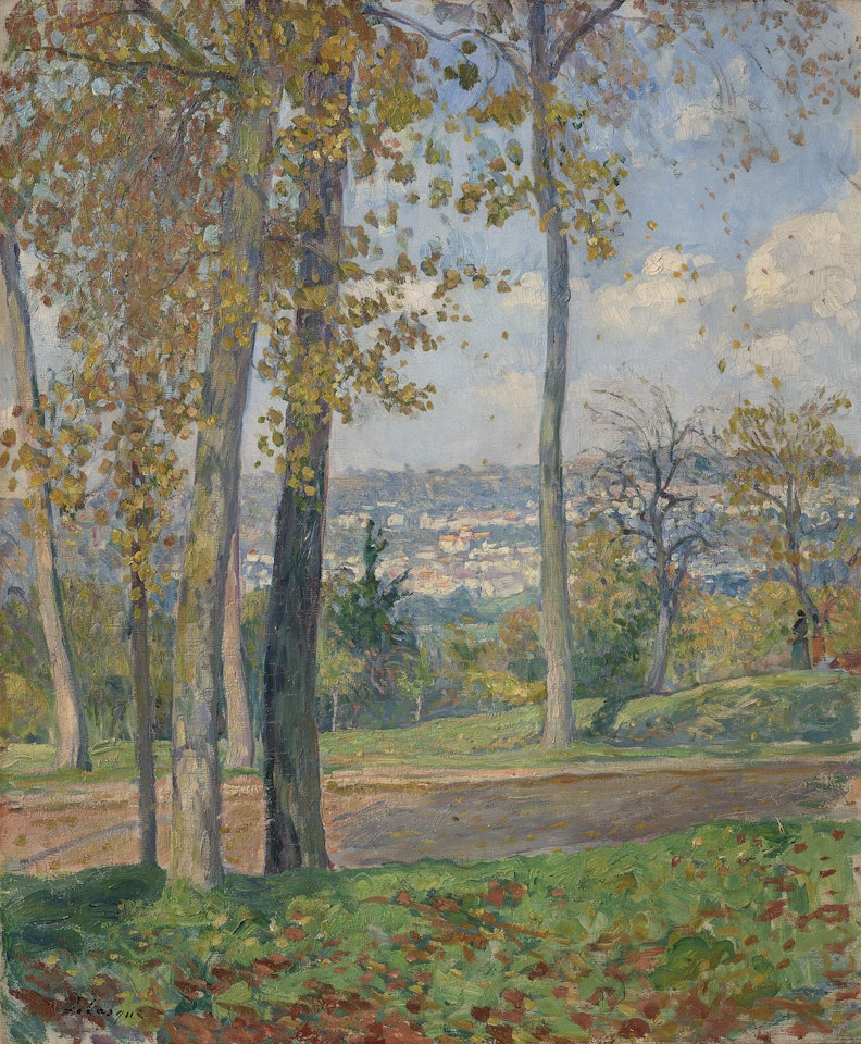 Vue du Parc de Saint-Cloud by Henri Lebasque