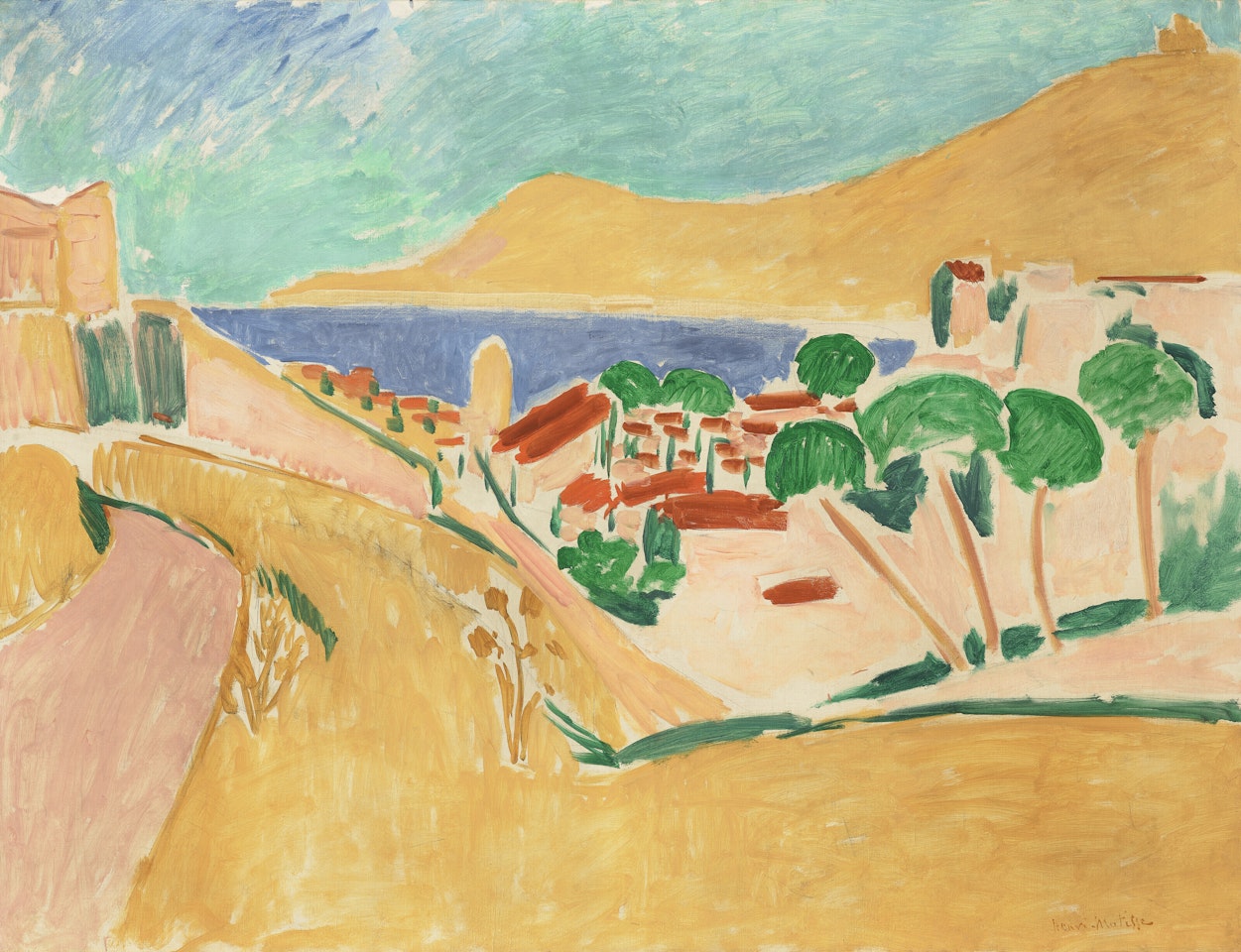 Collioure en août by Henri Matisse