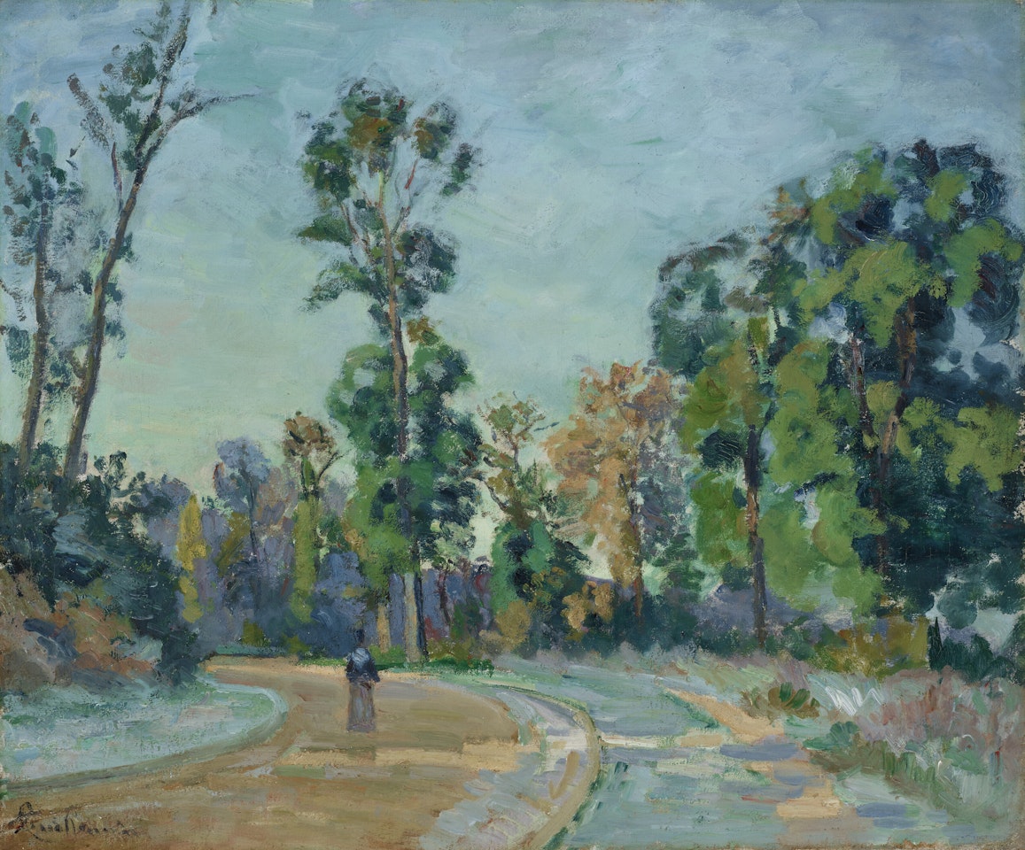 Gelée blanche en Ile-de-France by Armand Guillaumin