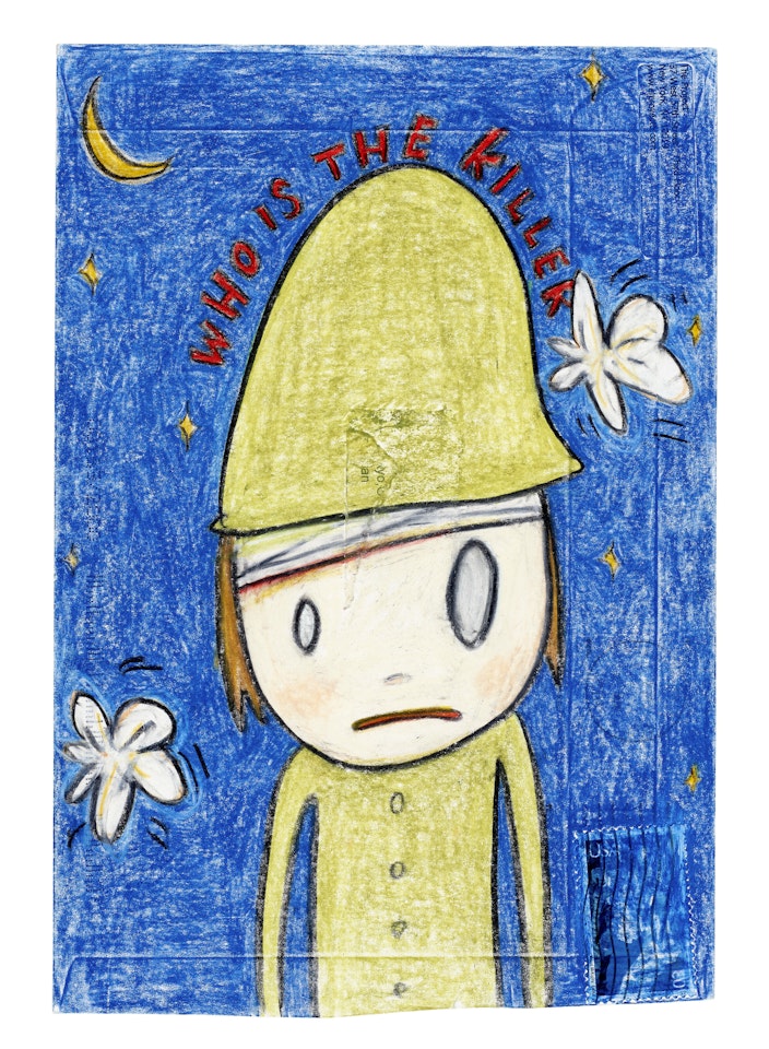 Untitled (Who Is The Killer) by Yoshitomo Nara