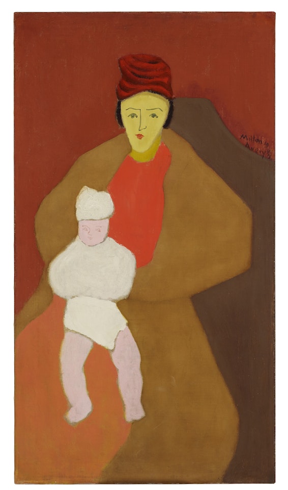 Mother and Child by Milton Avery