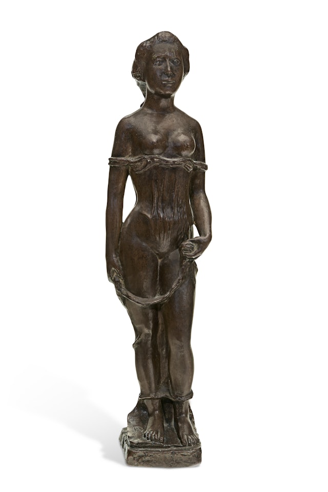 Petite Flore à moitié vêtue by Aristide Maillol