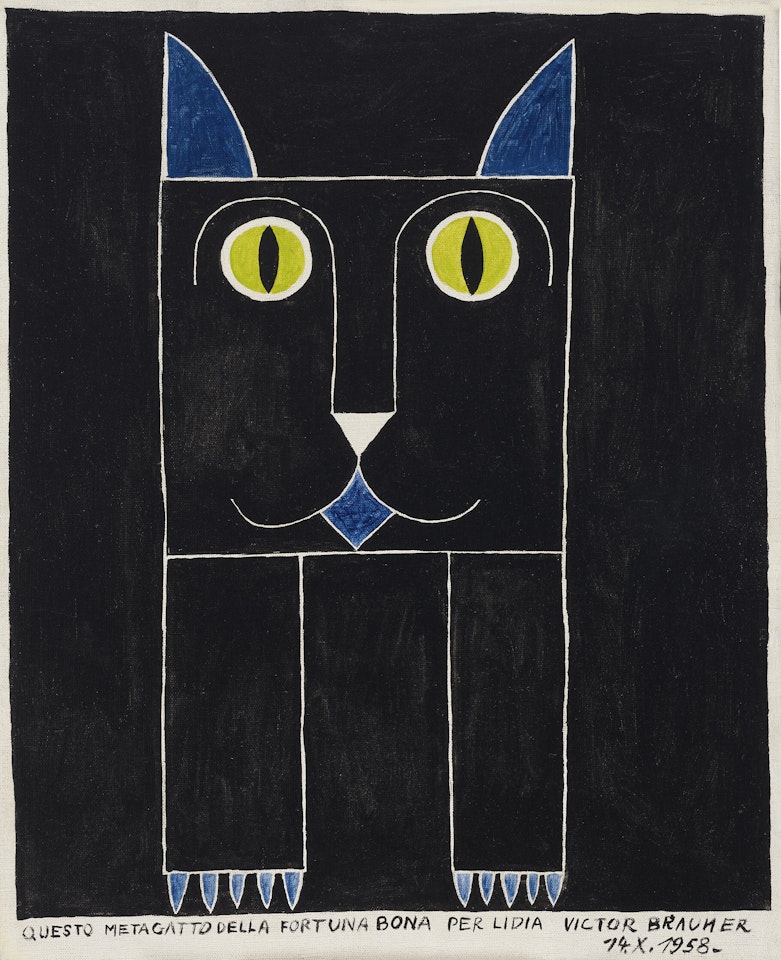 Sans titre (Metagatto) by Victor Brauner