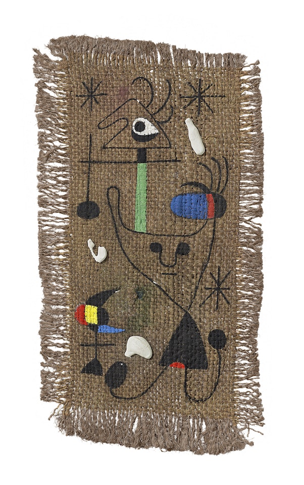 Femmes et oiseaux dans la nuit by Joan Miró