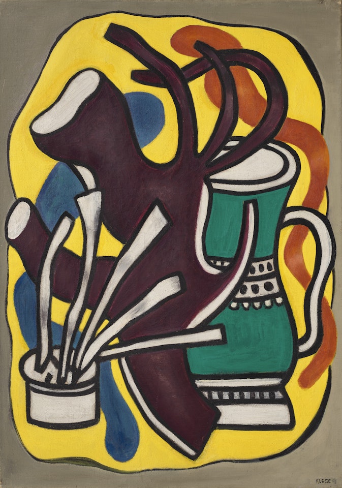 Le vase vert by Fernand Leger