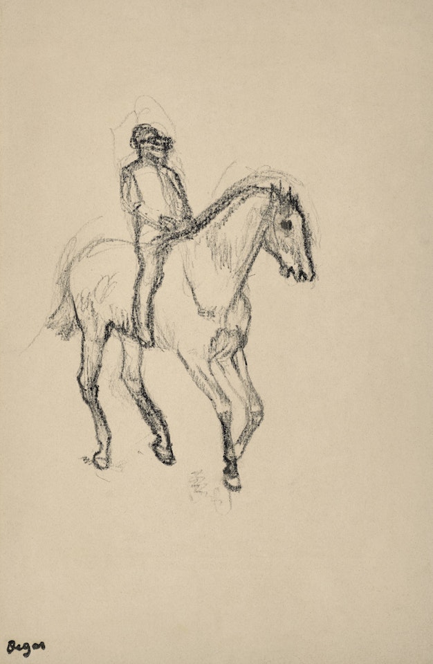 Cavalier by Edgar Degas