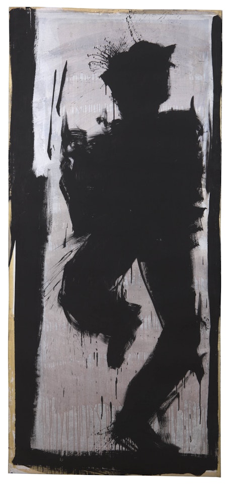 Untitled (Running Shadowman) by Richard Hambleton