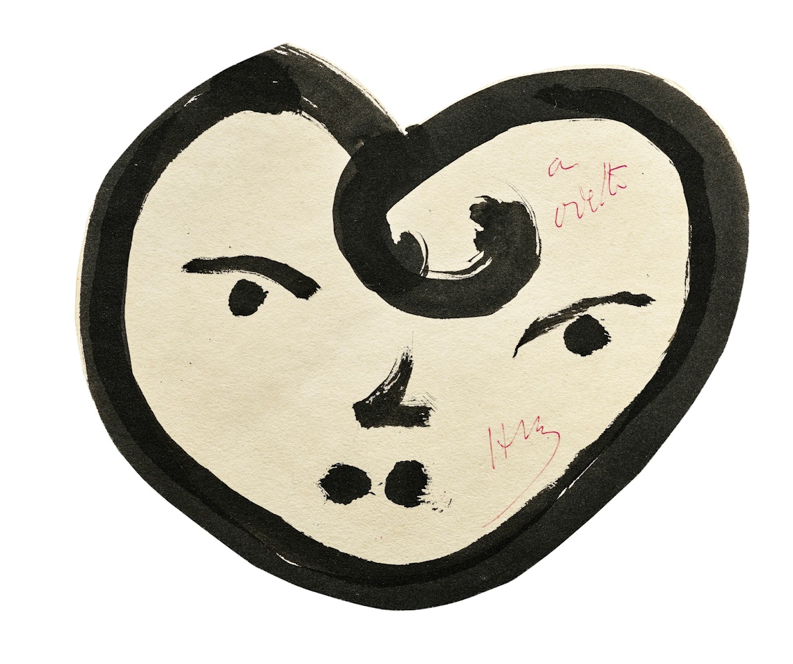 Coeur-visage by Henri Matisse