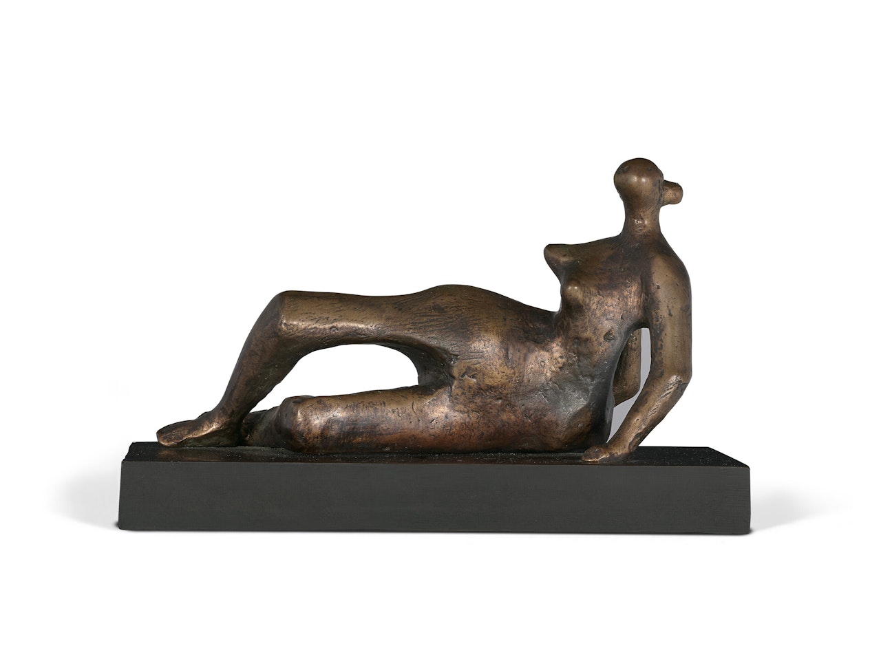 Maquette for Reclining Figure No. 7 by Henry Moore