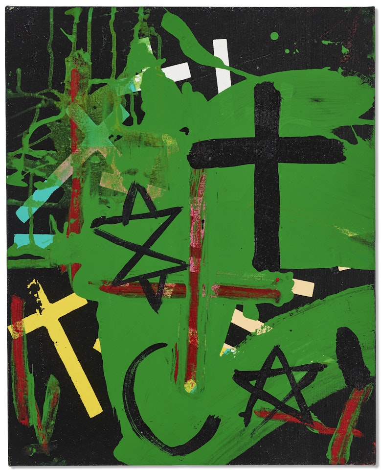 Abstract Crosses by Andy Warhol